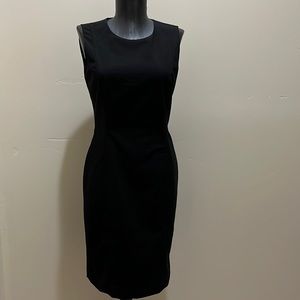 Calvin Klein black pencil dress size 2